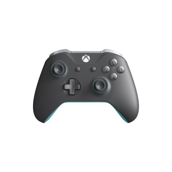 Microsoft - Wireless Controller for Xbox One and Win 10 - Gray/Blue - WL3-00105 (Renewed)